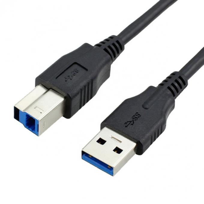 Cable per stampante USB 3.0 ad alta velocità 5Gbps tipo A maschio a B maschio per Epson HP 2