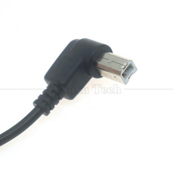 90 gradi angolo retto tipo A maschio a B maschio cavo di estensione del connettore della stampante USB 2.0 3