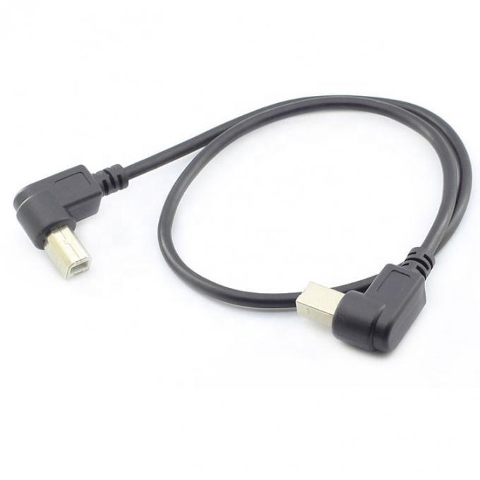 Personalizzazione 90 gradi angolo destro Maschio a maschio cavo USB B 3