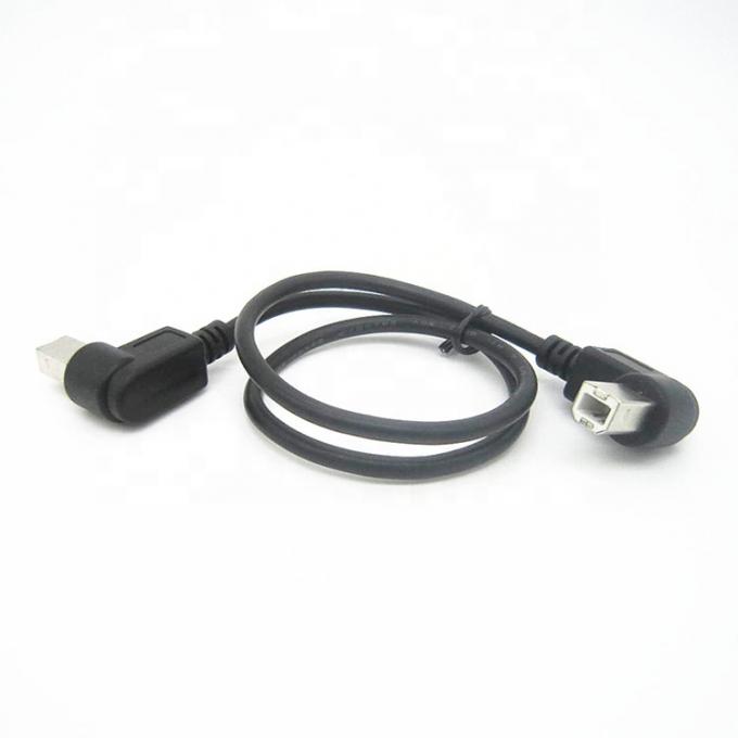 Personalizzazione 90 gradi angolo destro Maschio a maschio cavo USB B 2