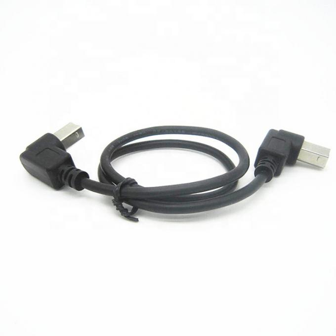 Personalizzazione 90 gradi angolo destro Maschio a maschio cavo USB B 4