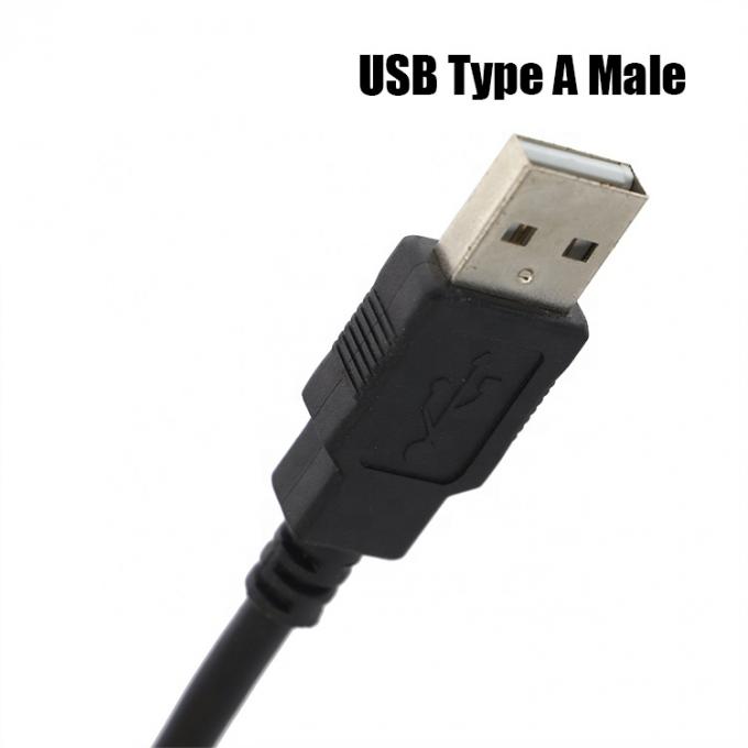 1M 1.5M 3M 90° angolo destro USB 2.0 Cable di estensione di potenza per Epson HP 4