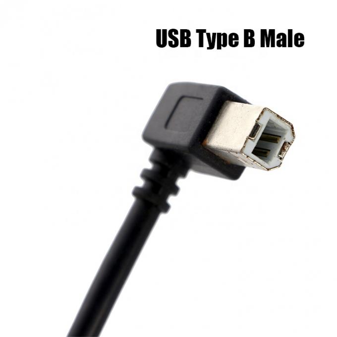 1M 1.5M 3M 90° angolo destro USB 2.0 Cable di estensione di potenza per Epson HP 3