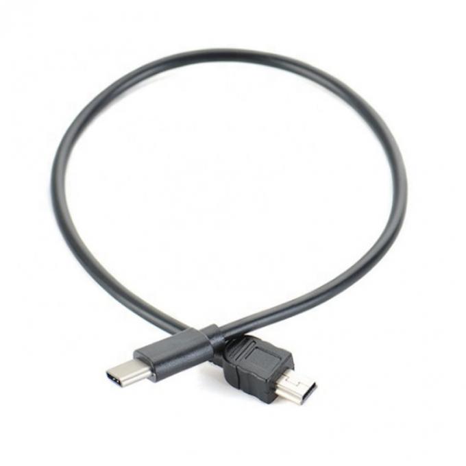 Carica dati USB Tipo C a Mini B Cavo OTG USB a 5 pin per fotocamera 2