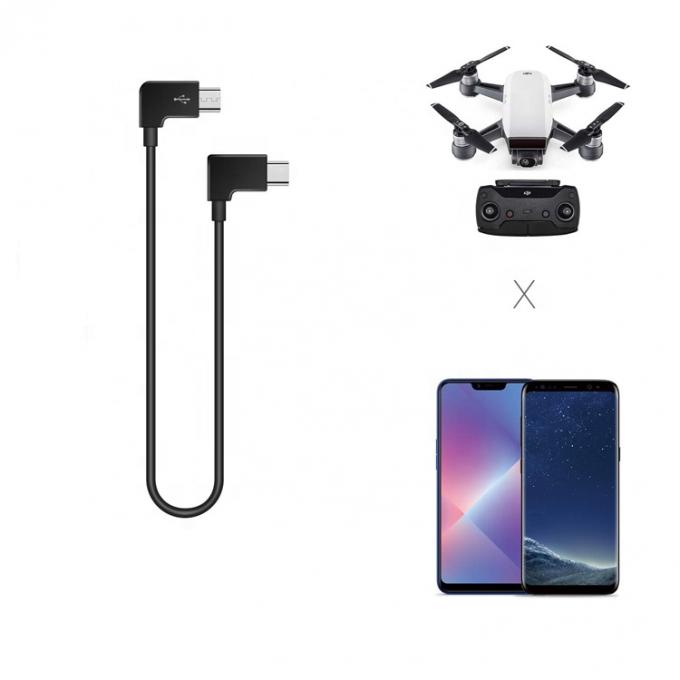 90° Micro B a tipo C Cable USB per UAV 0