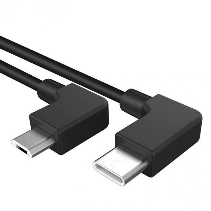 90° Micro B a tipo C Cable USB per UAV 3