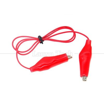 comprare Nero Rosso Elettrico Alligatore Crocodile Clamps Clips Cable di prova di potenza della batteria online manufacture