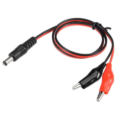 comprare 2.1mmx5.5 mm 12V DC Jack maschio a Clip Power Cable Connector per illuminazione di telecamere di sicurezza CCTV online manufacture