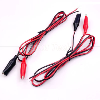 comprare 12v nero rosso test elettrico porta Jumper filo alligatore Crocodile clip cavo online manufacture