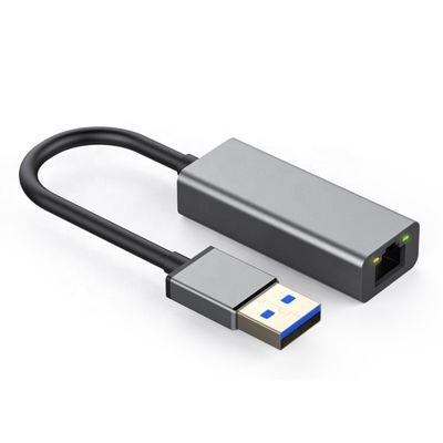 comprare Super velocità 1000Mbps Metal Shell USB 3.0 a Gigabit RJ45 Ethernet Adapter online manufacture