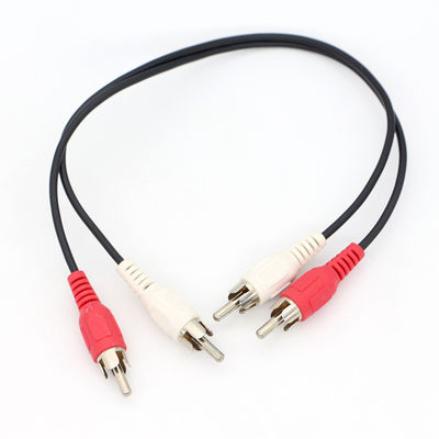 comprare High End Audio Video TV Y Splitter 2 RCA Maschio a 2 RCA Maschio Cavo Audio Video online manufacture