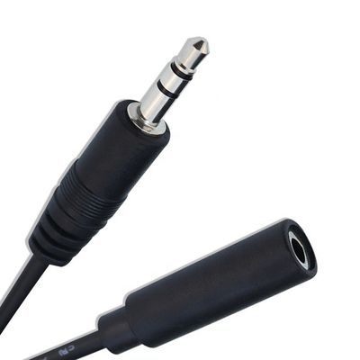 comprare 1m 3m 5m 3 pole trs maschio a femmina 3.5mm audio jack cable online manufacture