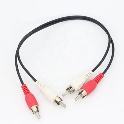 comprare CUSTOM M 2M 3M TV Y Splitter 2 RCA Maschio a 2 RCA Maschio cavo audio video online manufacture