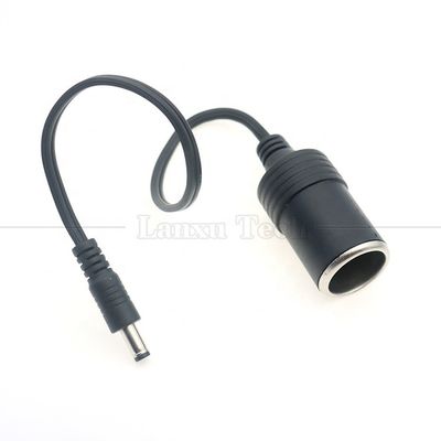 comprare 120W 12V 10A accenditore di sigarette per auto presa femminile a corrente continua maschile 5.5mm x 2.1mm cavo caricabatterie online manufacture