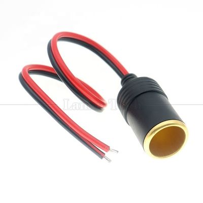comprare 12V 24V 20A Cooper puro DC accenditore di sigarette per auto femminile presa di presa adattatore di alimentazione cavo di estensione online manufacture