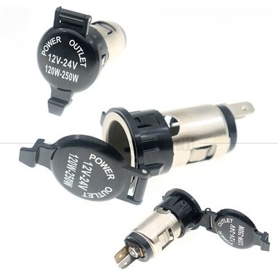 comprare 12v 24v impermeabile Gap auto accenditore di sigarette femminile presa di corrente caricabatterie adattatore per moto online manufacture