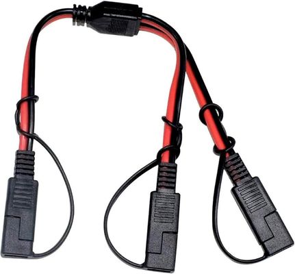 comprare 14AWG SAE DC Power Connector Cable Y Splitter 1 a 2 SAE Extension Cable per RV Caravan pannelli solari Carica della batteria online manufacture
