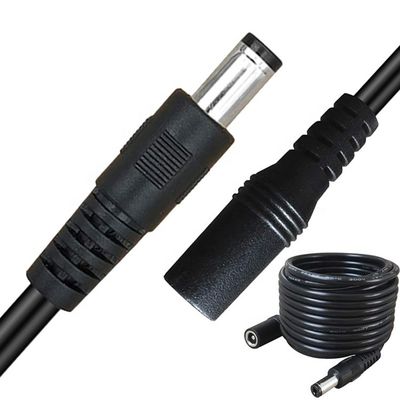 comprare 1M 2M 3M Maschio a Femmina 5.5X2.1mm Jack DC Cable di estensione del caricabatterie per telecamere CCTV online manufacture