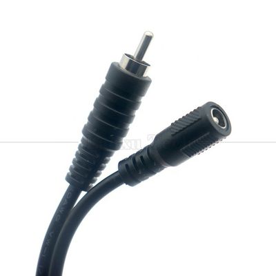 comprare RCA Maschio a corrente continua 5.5x2.5mm 5.5x2.1mm Femminile Jack a botte 12V DC Cablo di alimentazione a pedale online manufacture