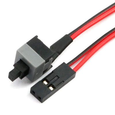 comprare 2 Pin SW PC Case Motherboard Switch on off Computer Reset Power ATX Cavo online manufacture