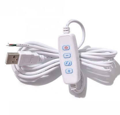 comprare 5V LED USB ON OFF Switch Cable Dimmer per lampada online manufacture