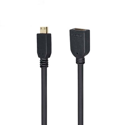 comprare Mini HD-MI Maschio a HD-MI Femminile Converter Cavo di estensione impermeabile per auto camion barca computer moto online manufacture