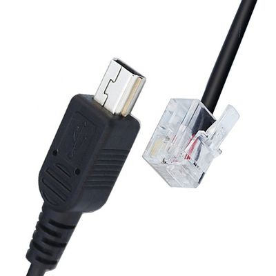 comprare Assemblaggio personalizzato Mini B 5p Cable USB a RJ9 RJ11 online manufacture