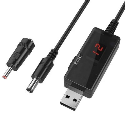 comprare Display a LED Multi Compatibile Voltage Set Up Booster da 5V a 9V 12V USB a cavo caricabatterie DC online manufacture