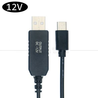 comprare Convertitore di potenziamento da 1m di alta qualità da 5v a 12v USB a USB Cavo caricabatterie tipo C per tappeti leggeri online manufacture