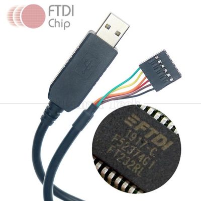 comprare FTDI Chip FT232 USB a TTL 3.3V 5V Uart RTS CTS TXD RXD Cable di conversione seriale per Arduino Raspberry Pi online manufacture