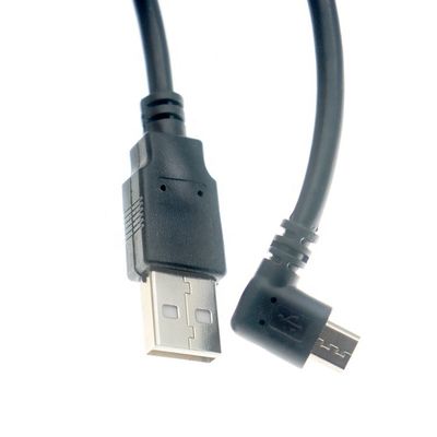 comprare Sinistra destra verso l'alto verso il basso angolo 1M 2M 3M 5M carica dati 90 gradi Micro a cavo USB online manufacture