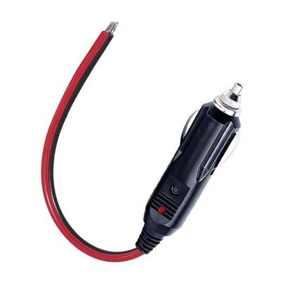 12V 24V 15A fusibile auto accenditore di sigarette maschio spina con filo stagnato di piombo