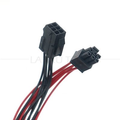 Cable di connessione da maschio a femmina 4 6 8 Pin Molex Micro Fit 3.0