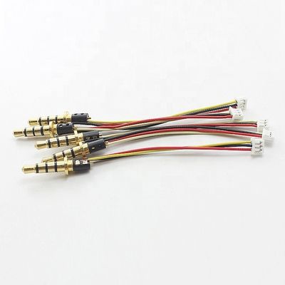 Custom 3.5mm TRRS Audio Jack a 3 Pin Molex 1.25mm Pitch Connector Wire Cable