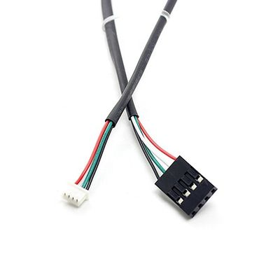 Custom 4 Pin Dupont 2.54mm a Molex 1.25mm Pitch Connector Wire Harness Assembly Cable