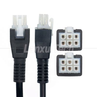 Overmolded Maschio a Maschio 6 Pin 2451350620 Molex Mini-Fit 4.2mm Pitch Connector Assembly Cable