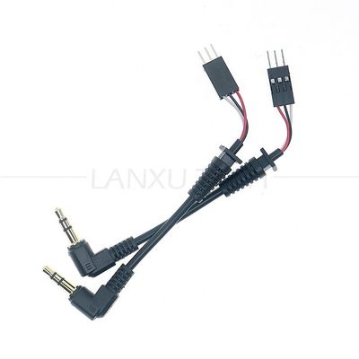 Customizzazione OEM 3.5mm TRS TRRS Jack audio a cavo di connettore Dupont