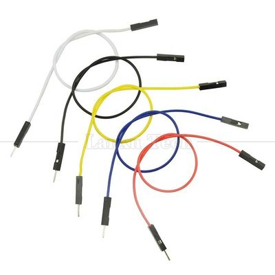 Maschio a Maschio Femmina a Femmina 2.54mm 1 Pin Dupont Connector Wire Jumper senza saldatura per Arduino