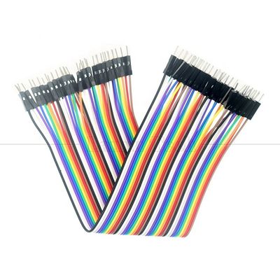 40 PIN Maschio a Maschio 2.54mm Dupont Breadboard GPIO Raspberry Pi Jumper Wire