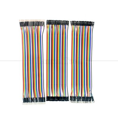 40 PIN Maschio a femmina Dupont connettore pannello jumper filo GPIO cavo per Arduino