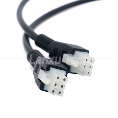 Personalizzazione Overmolded Maschio a Maschio Femminile 6 Pin 2451350620 Molex Mini-Fit 4.2mm Pitch Connector Assembly Cable
