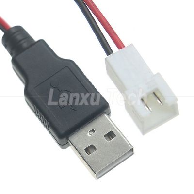 USB tipo A Maschio a JST XH 2.54 Pitch 2 Pin Female Socket Cable