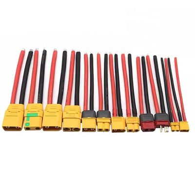 12AWG 16AWG 100mm 150mm 200mm XT30U XT60 XT60H XT90 connettore maschio femmina a fili spogli