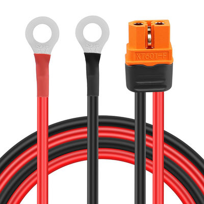 12AWG filo di silicio XT60 XT60H maschio femmina a O anello terminale cavo per RC Aeromobili Auto giocattoli Lipo batteria FPV Racing Drone