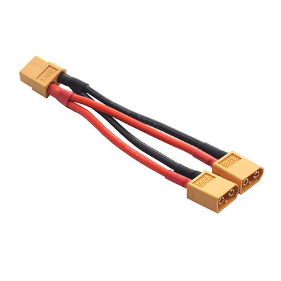 14AWG XT60 1 Cable di estensione da femmina a maschio Y Splitter per batteria RC Lipo
