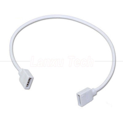 Cable di estensione da femmina a femmina con connettore RGB a 4 pin per 5050 3528 2835 LED