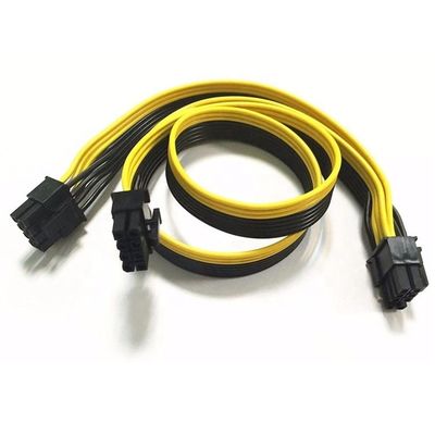 PCIe 8 pin maschio a doppio 8 pin maschio PCI Express Grafica scheda video GPU Splitter Power Adapter Cable