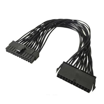 Cable di estensione di alimentazione ATX da maschio a femmina per PSU 24 pin per scheda madre del computer