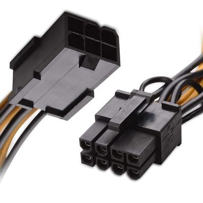 6 pin maschio a 8 pin maschio GPU ATX Video Graphics Card PCIe Express Adapter Cable di estensione di alimentazione per computer