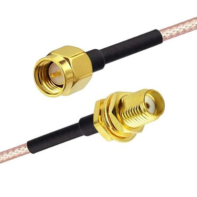 RG 174 SMA Maschio a SMA Femmina Jumper RF Adapter Connector Antenna Cavi coassiali